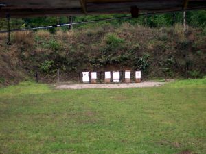 Back shooting range